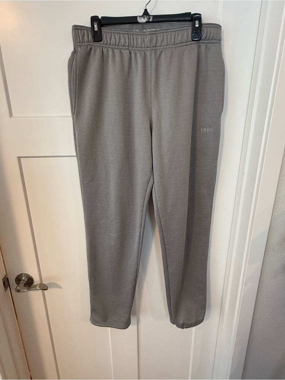 UNRL Men's Gray Fleece Jogger Pants size large